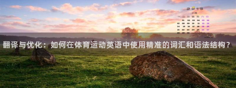 一竞技官网下载招商电话是多少啊:翻译与优化:如何在体育运动英
